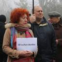 Одесситы принесли цветы к памятнику Шевченко и потребовали освободить Савченко