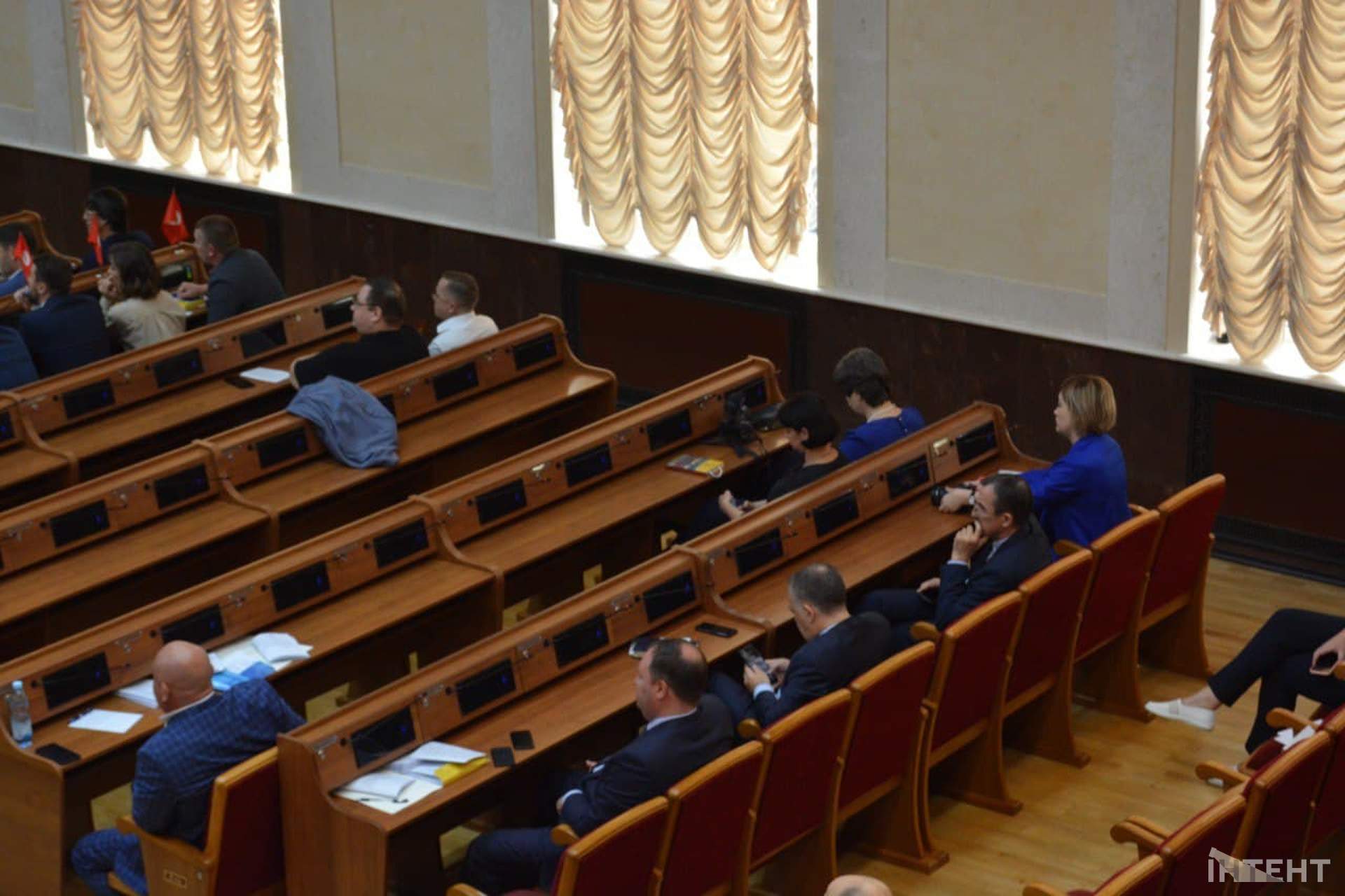 VIII сесія Одеської обласної ради у кадрах