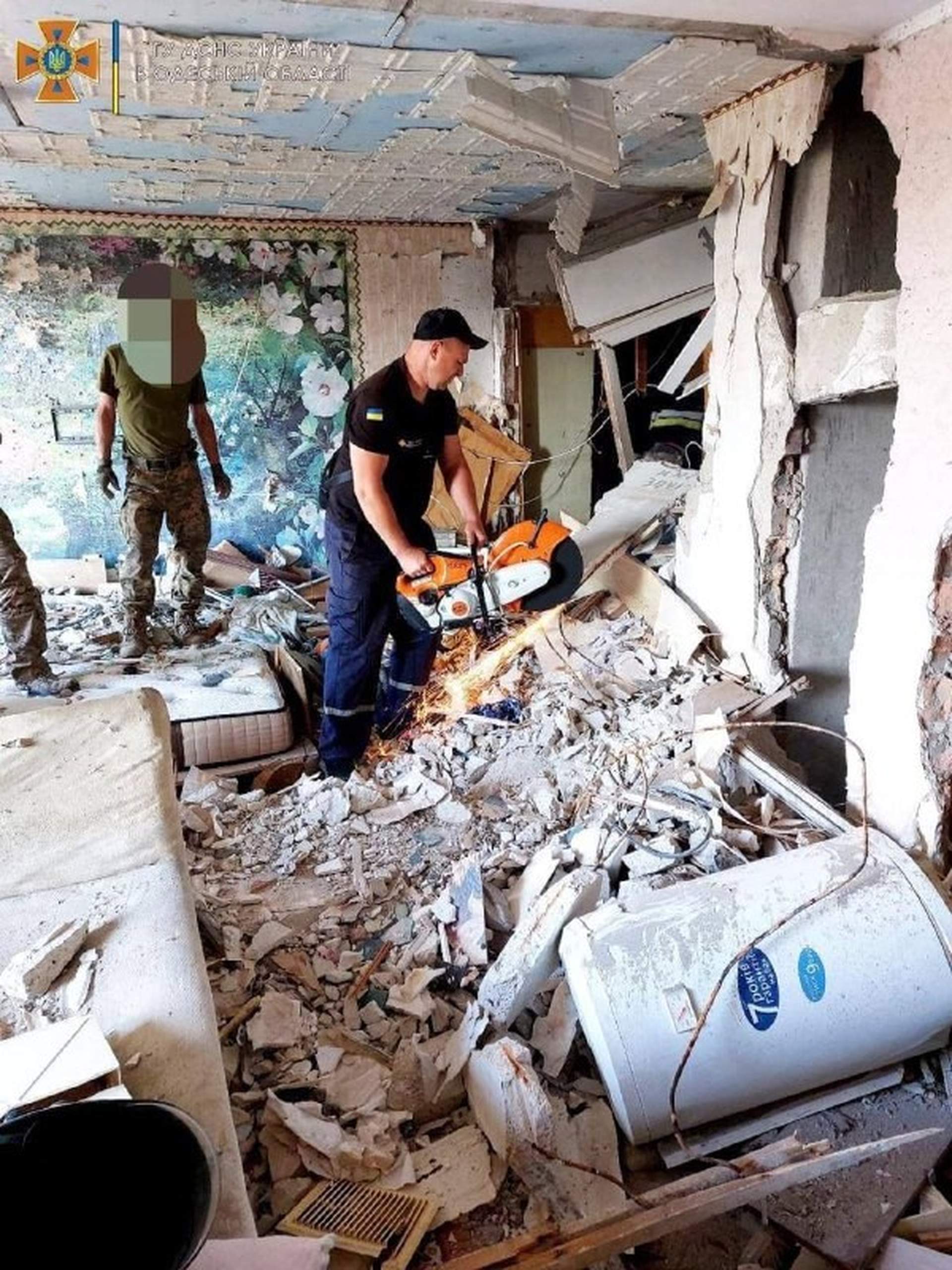 Наслідки вбивчої нічної атаки ракетами по Сергіївці