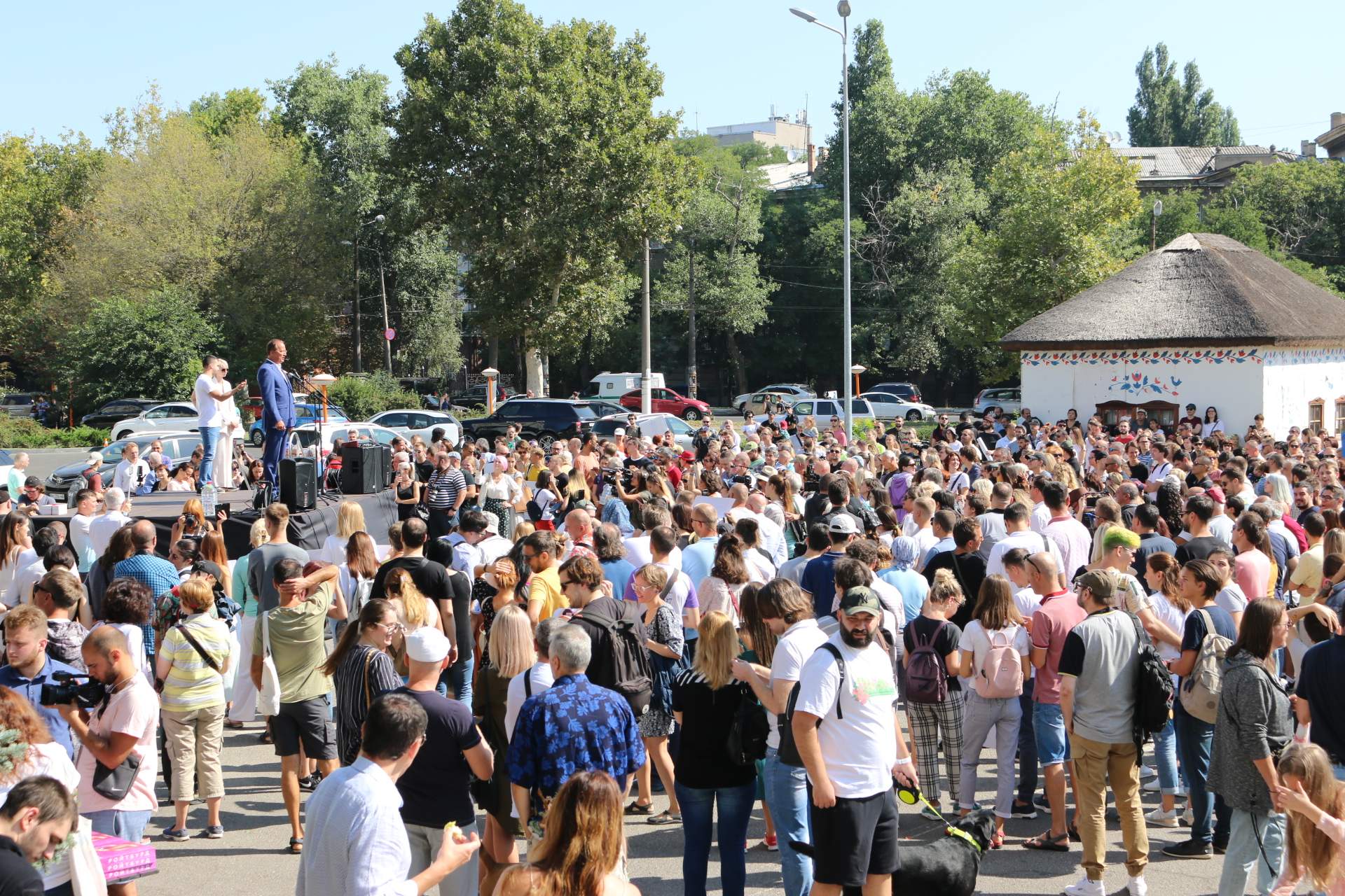 Акция “Верните нам Ройтбурда”: Саакашвили, Садовый и более тысячи одесситов