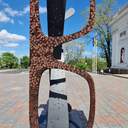 Перед будівлею Одеської мерії тимчасово встановили велетенські окуляри