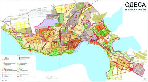 Розробку змін до генплану Одеси відклали на невизначений термін