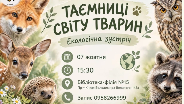 ТАЄМНИЦІ СВІТУ ТВАРИН