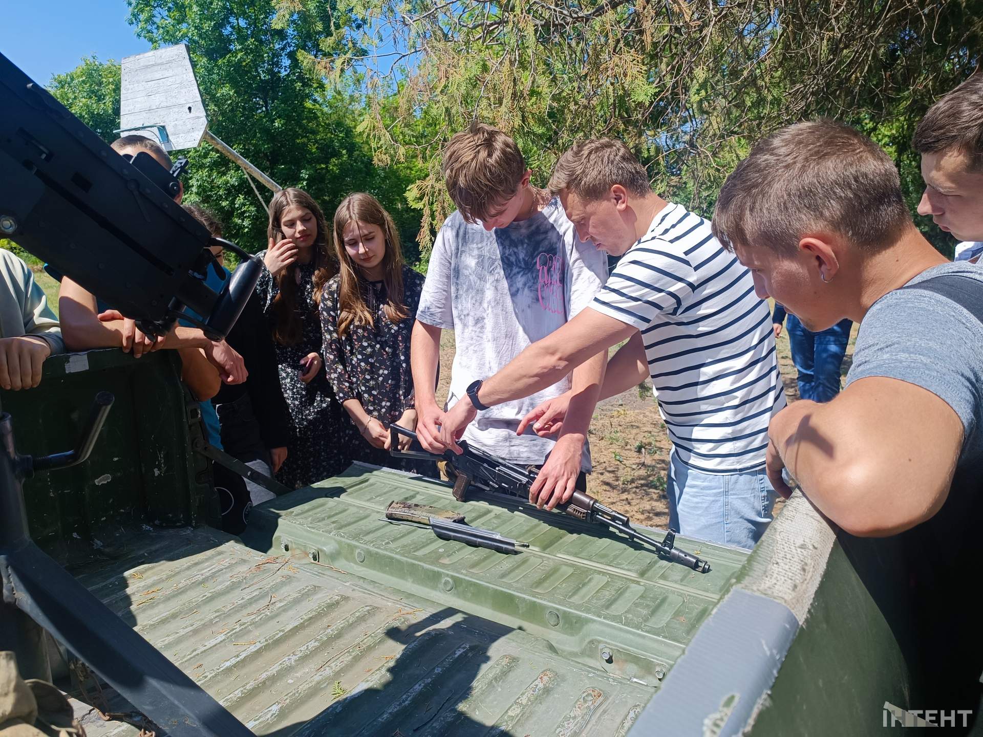 Зброя та дрони: у школах на Одещині проводять патріотичні заходи