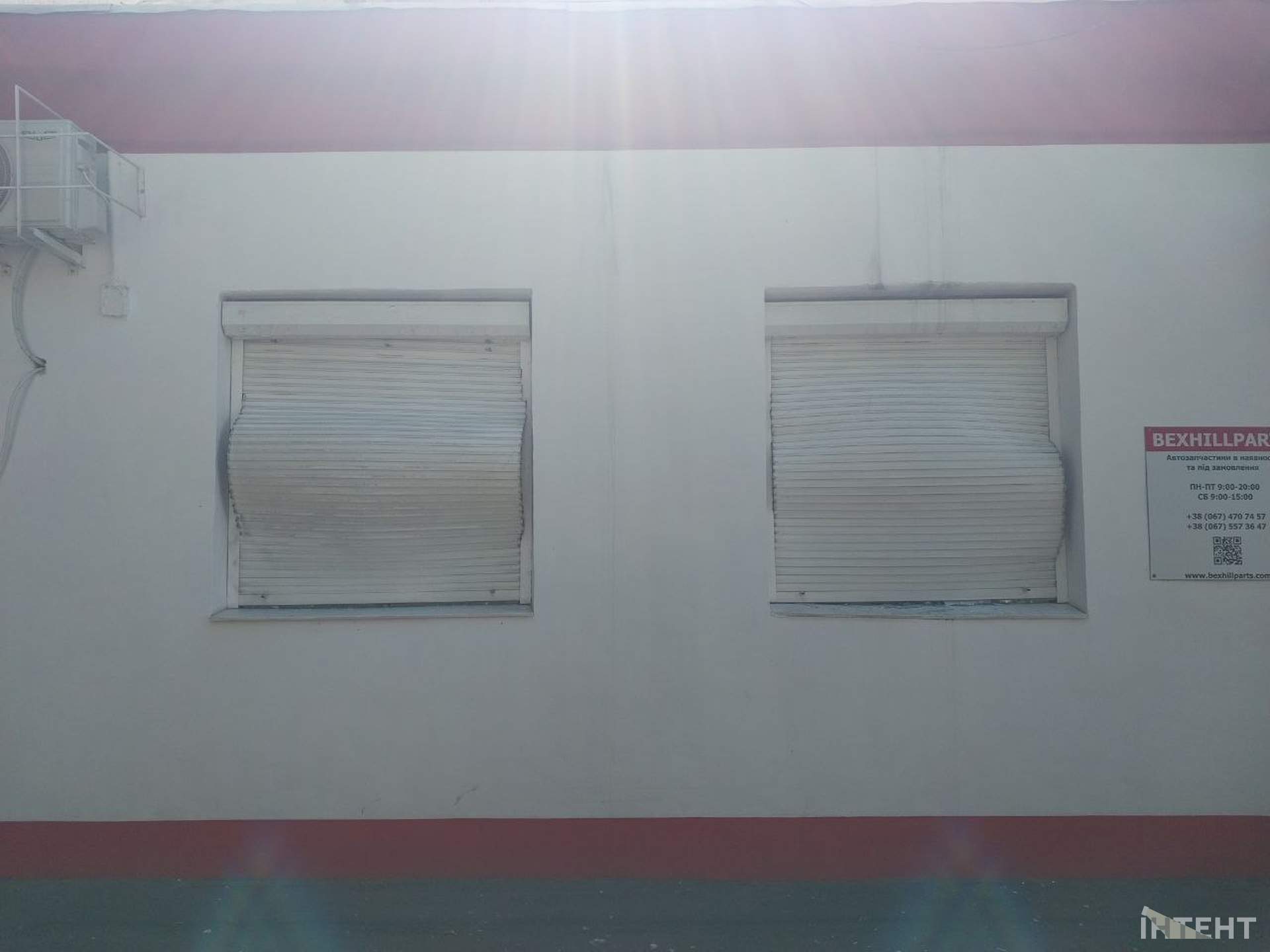 Понівечена Одеса у світлинах Інтента