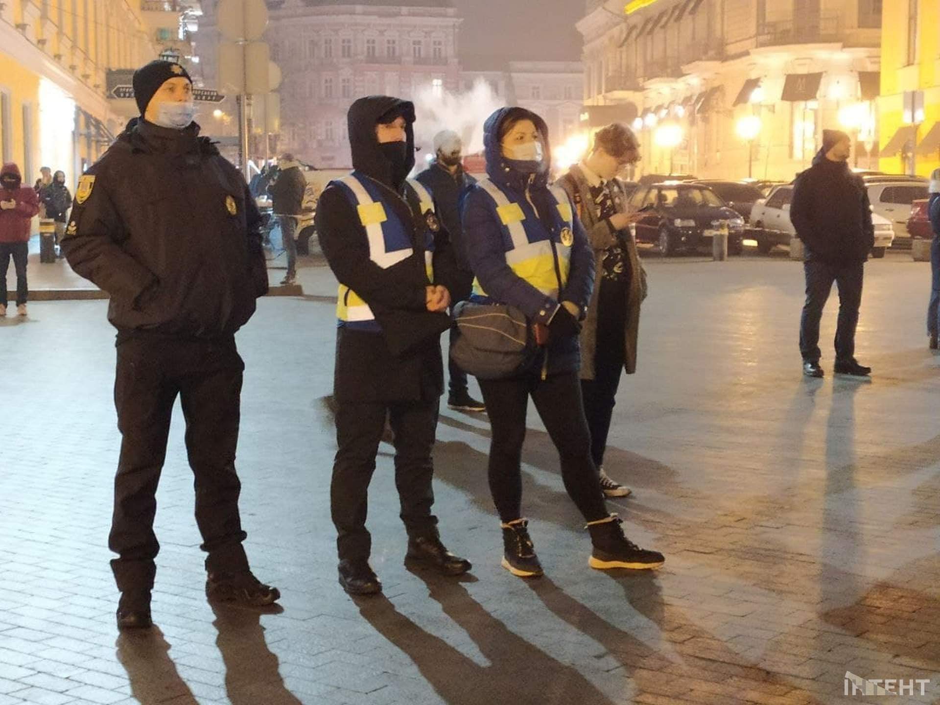 Прихильники Стерненка влаштували акцію протесту біля пам'ятника Дюку в Одесі