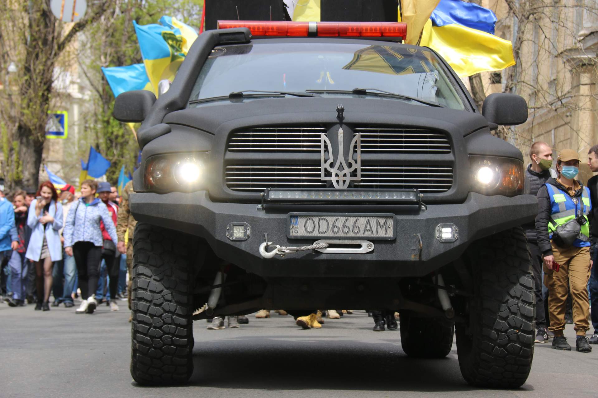 Заходи в центрі Одеси, присвячені подіям 2 травня