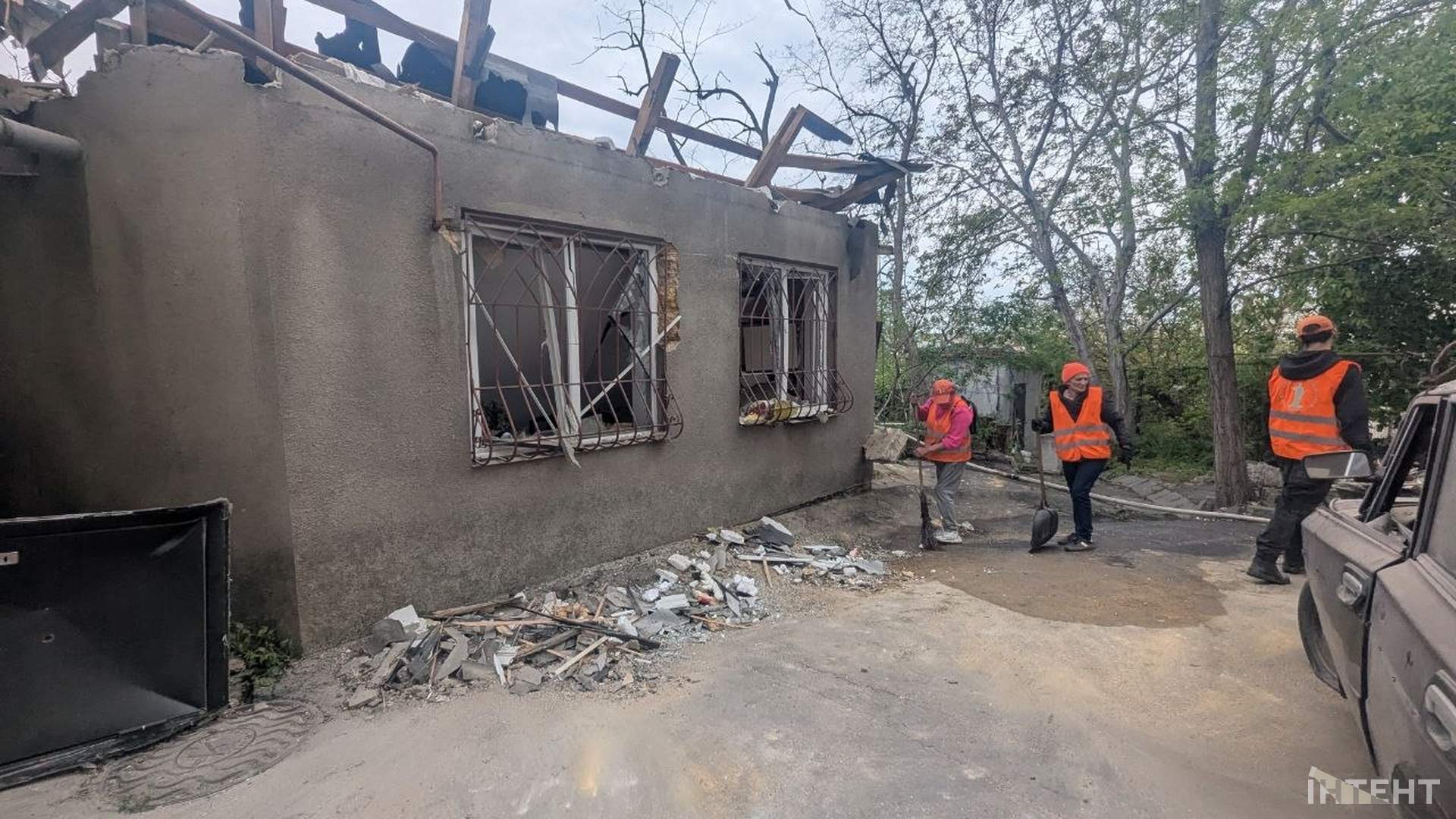 Від нічного удара росіян в Одесі постраждала дитина