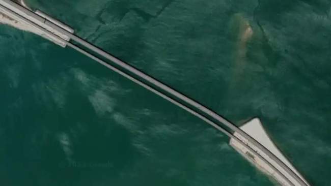 Кримський міст. ФОТО: Google Maps