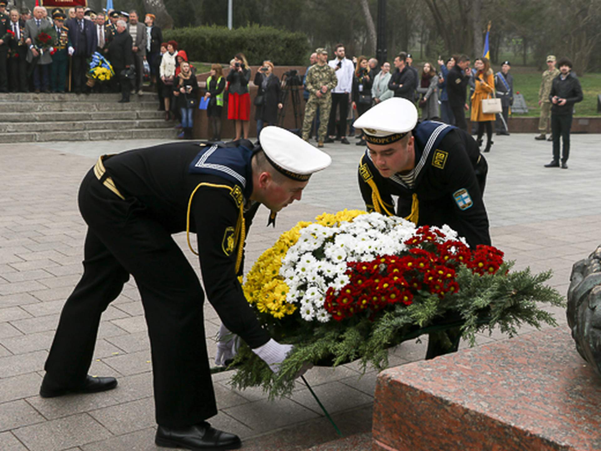 Празднование 74-й годовщины Дня освобождения Одессы