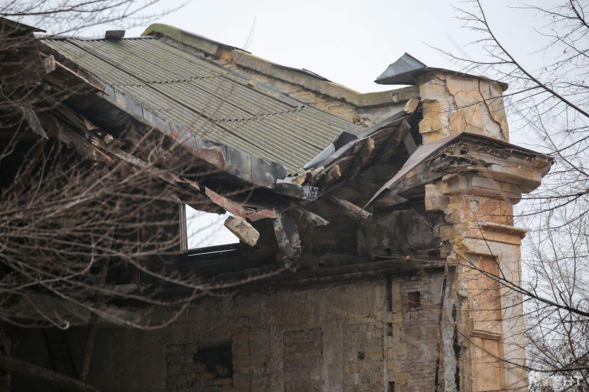 В Одесі обвалилася частина історичної пам'ятки