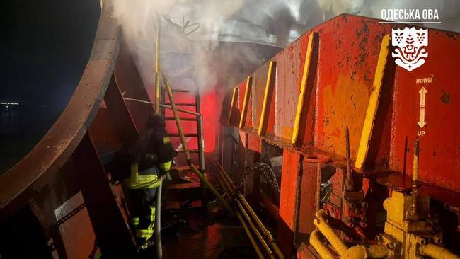 Наслідки нічної атаки. ФОТО: Одеська ОВА