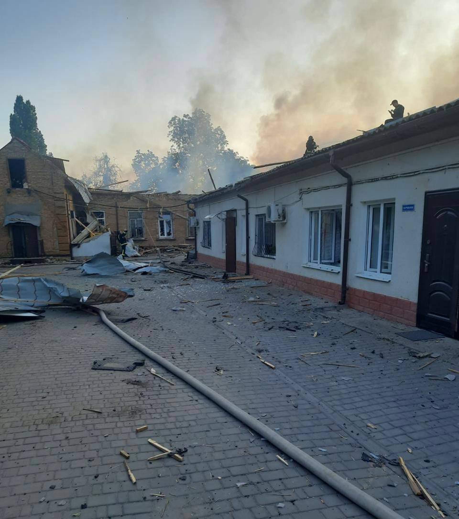 Білгород-Дністровський через російський удар залишився без станції екстреної меддопомоги