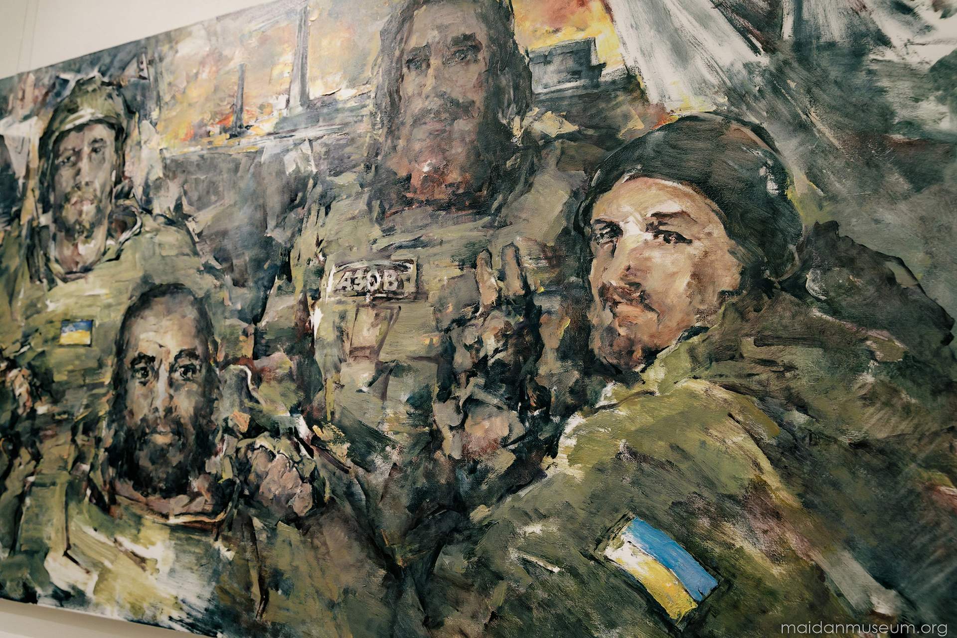 Картини одеського художника про Майдан та війну виставили в Києві