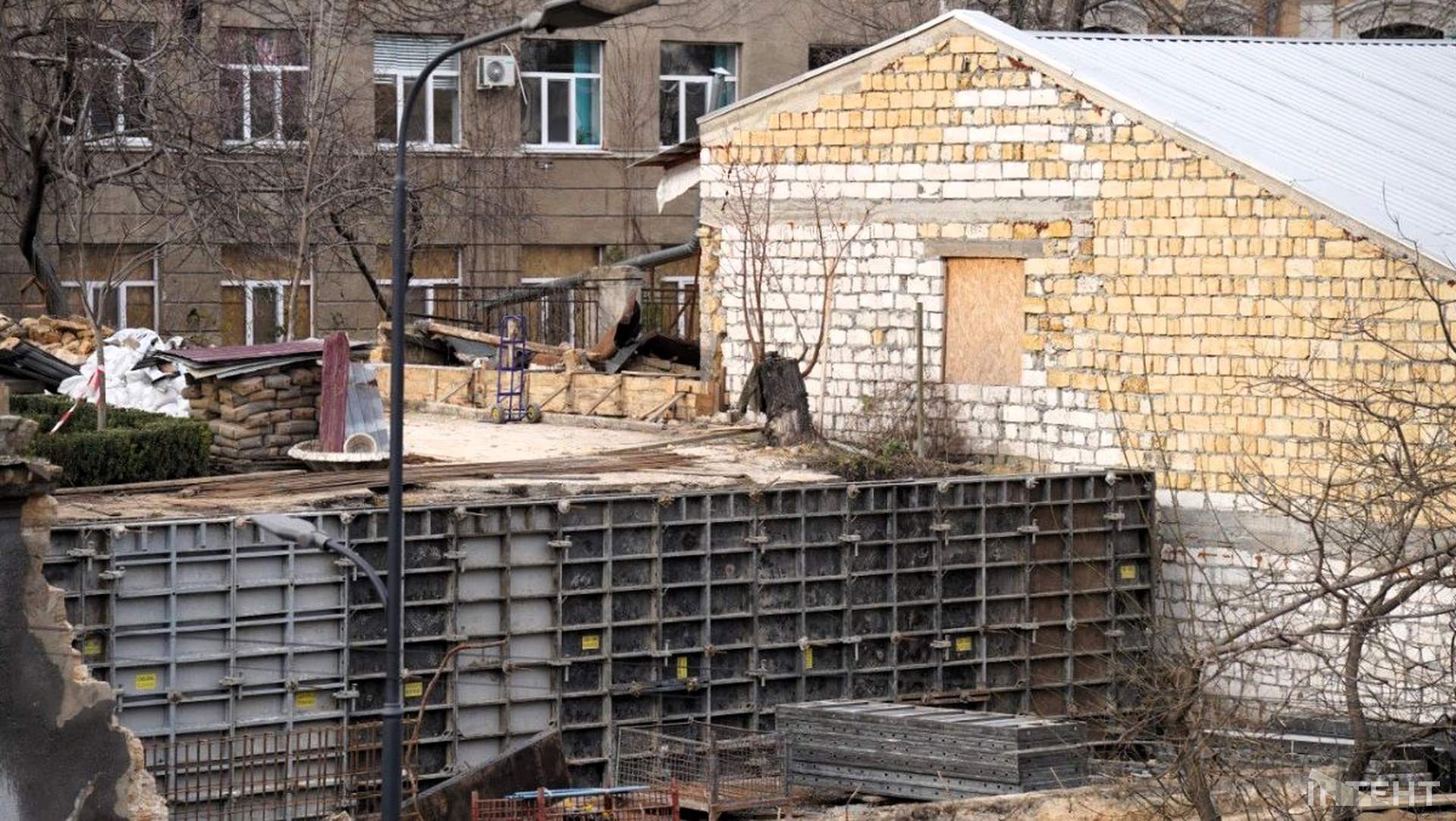 В Одесі розпочали реконструкцію біля Будинку вчених