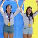 В Одессе развернули 28-метровый флаг Украины и посвятили акцию заложникам Кремля