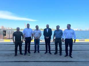 Міністри чотирьох країн відвідали Одещину, щоб поговорити по зерно