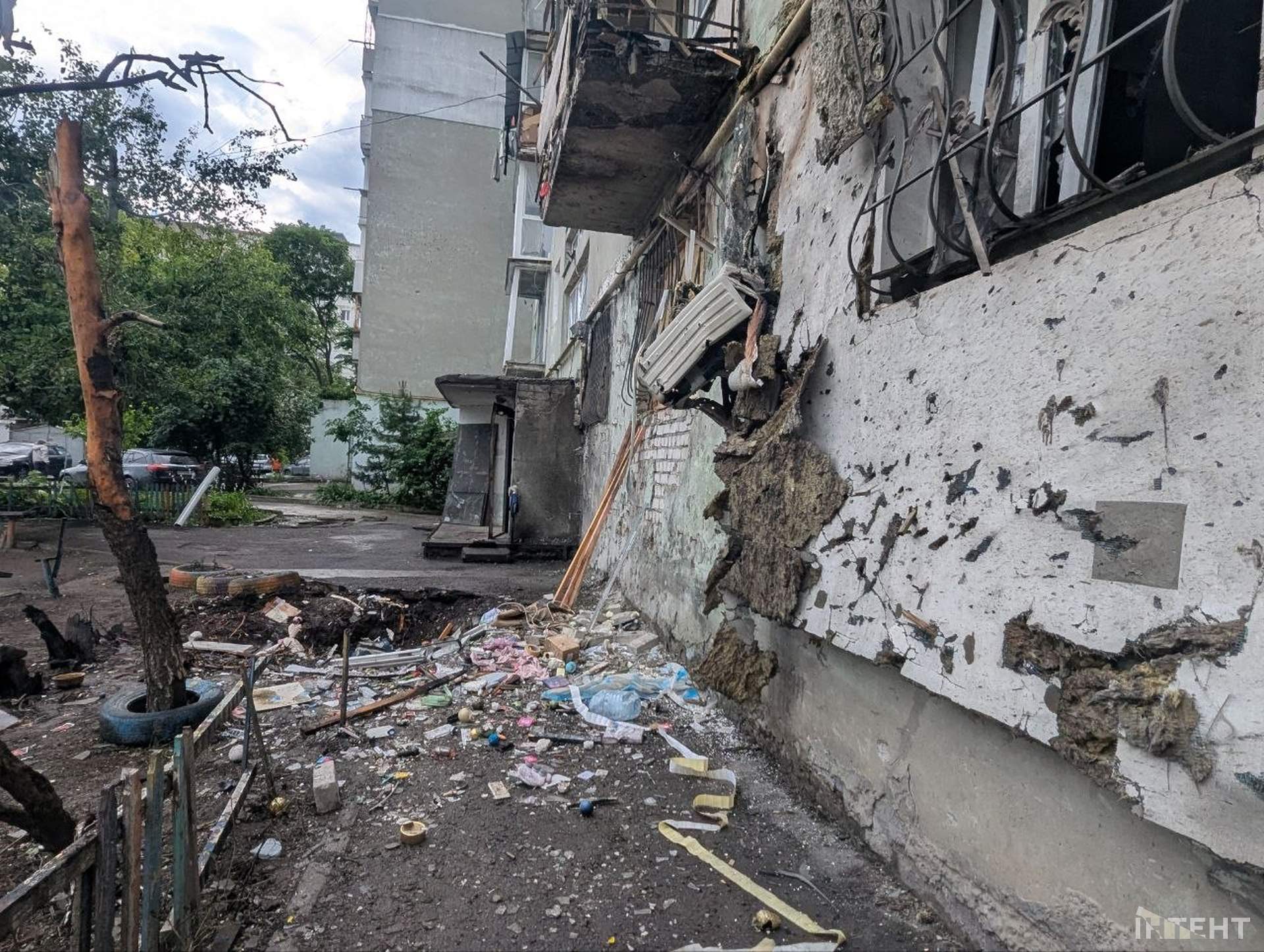 Внаслідок двох нічних атак в Одесі постраждали п'ять людей