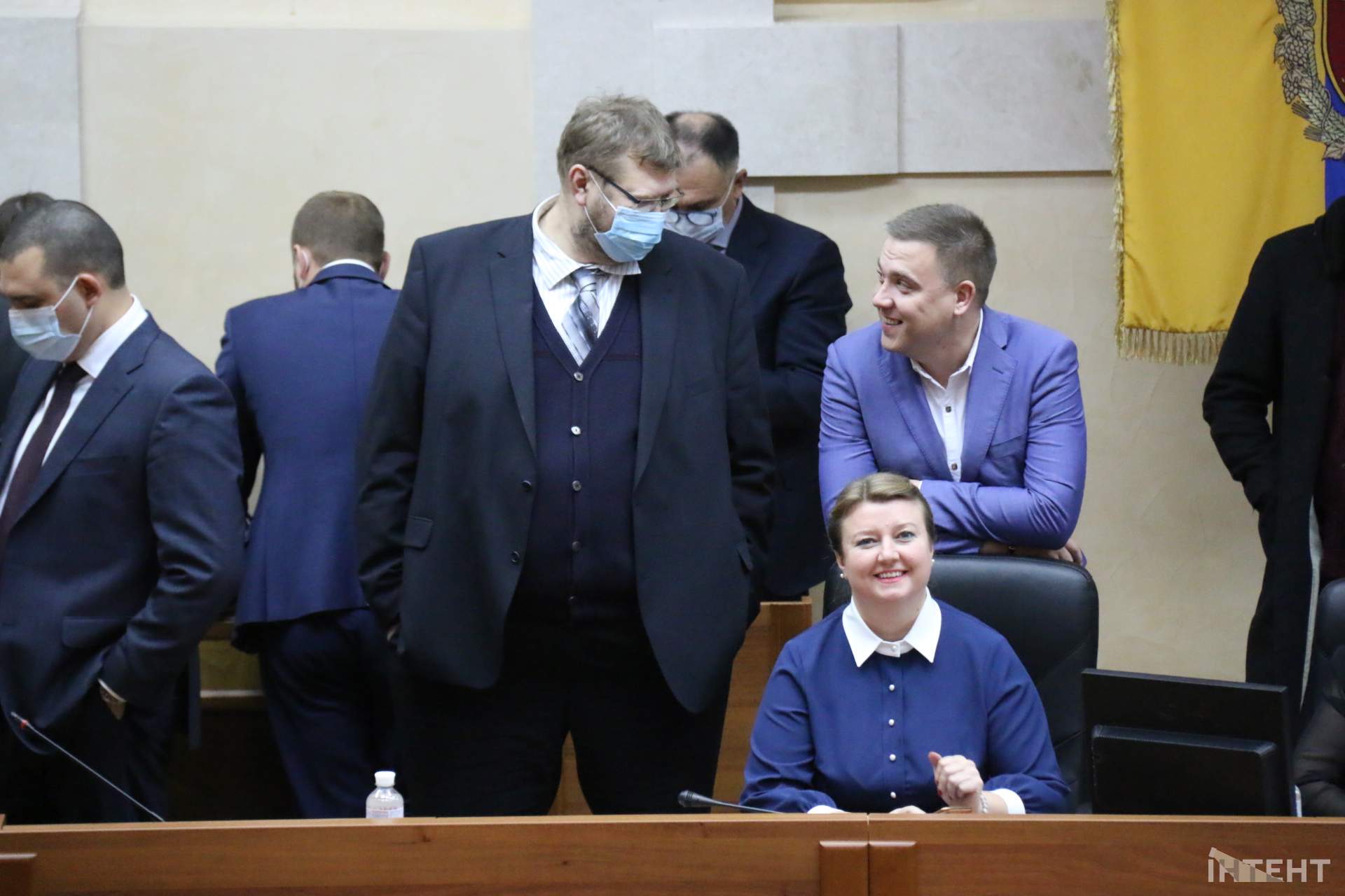 Перша сесія нової Одеської обласної ради в кадрах