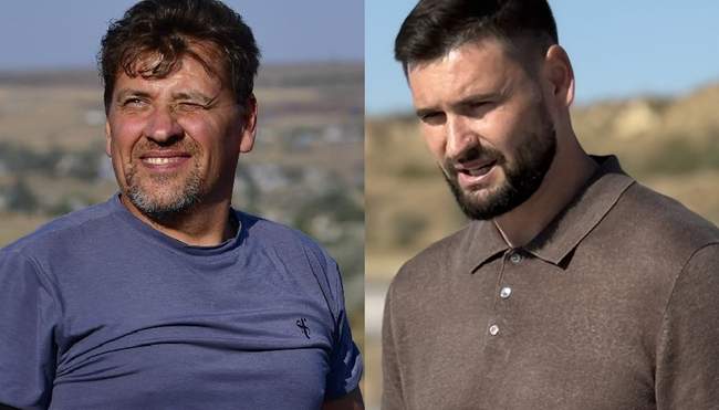 Владислав Балинский (в синей футболке) и Александр Шестун (в коричневой футболке) ФОТО: Интент