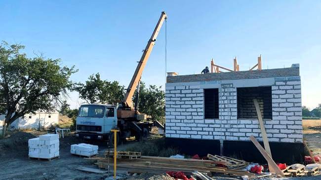 Відбудова Посад-Покровського. ФОТО: Державне агентство відновлення/facebook