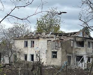 В приватному будинку на Одещині через ракетний удар впала стеля