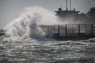 Шторм у Чорному морі за день зменшив ворожу ескадру на ще один корабель