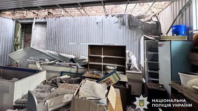 Consequences of the attack in Kherson. PHOTO: npu.gov.ua