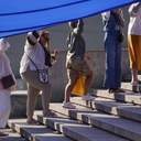 В Одесі розгорнули 34-метровий прапор України до Дня Незалежності