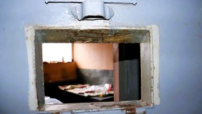 Застенок. ФОТО: Нацполиция Украины