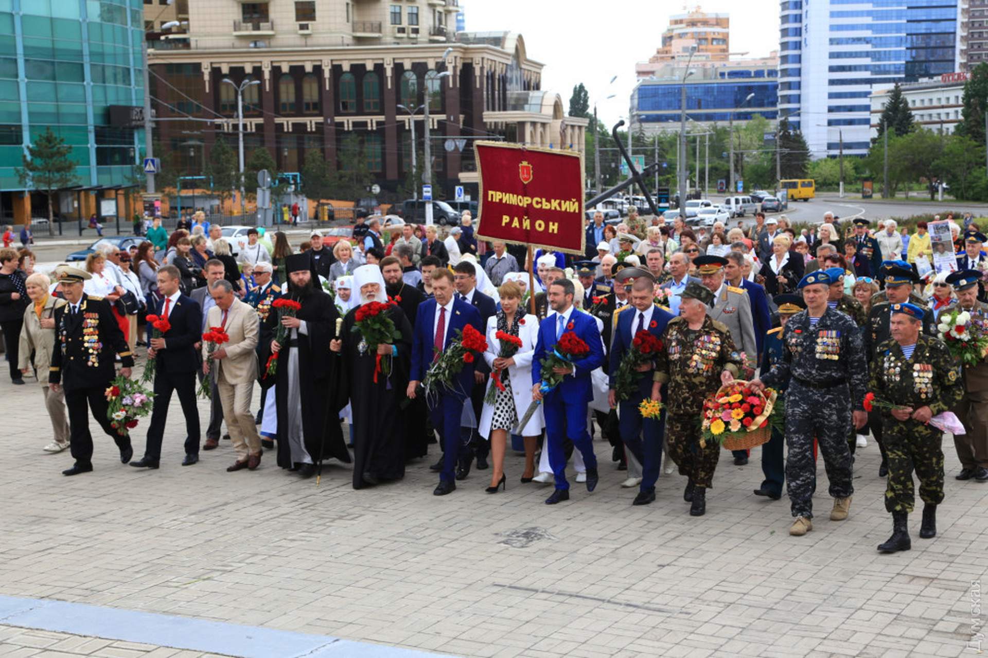 Празднование 9 мая: в Одессе - задержания, в райцентрах -минимум коммунистической символики