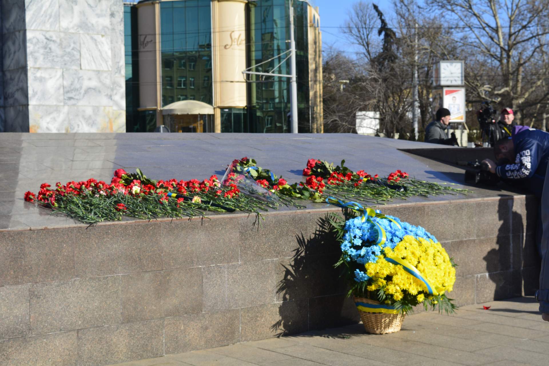 Сотни воинов-участников АТО приняли участие в одесском параде