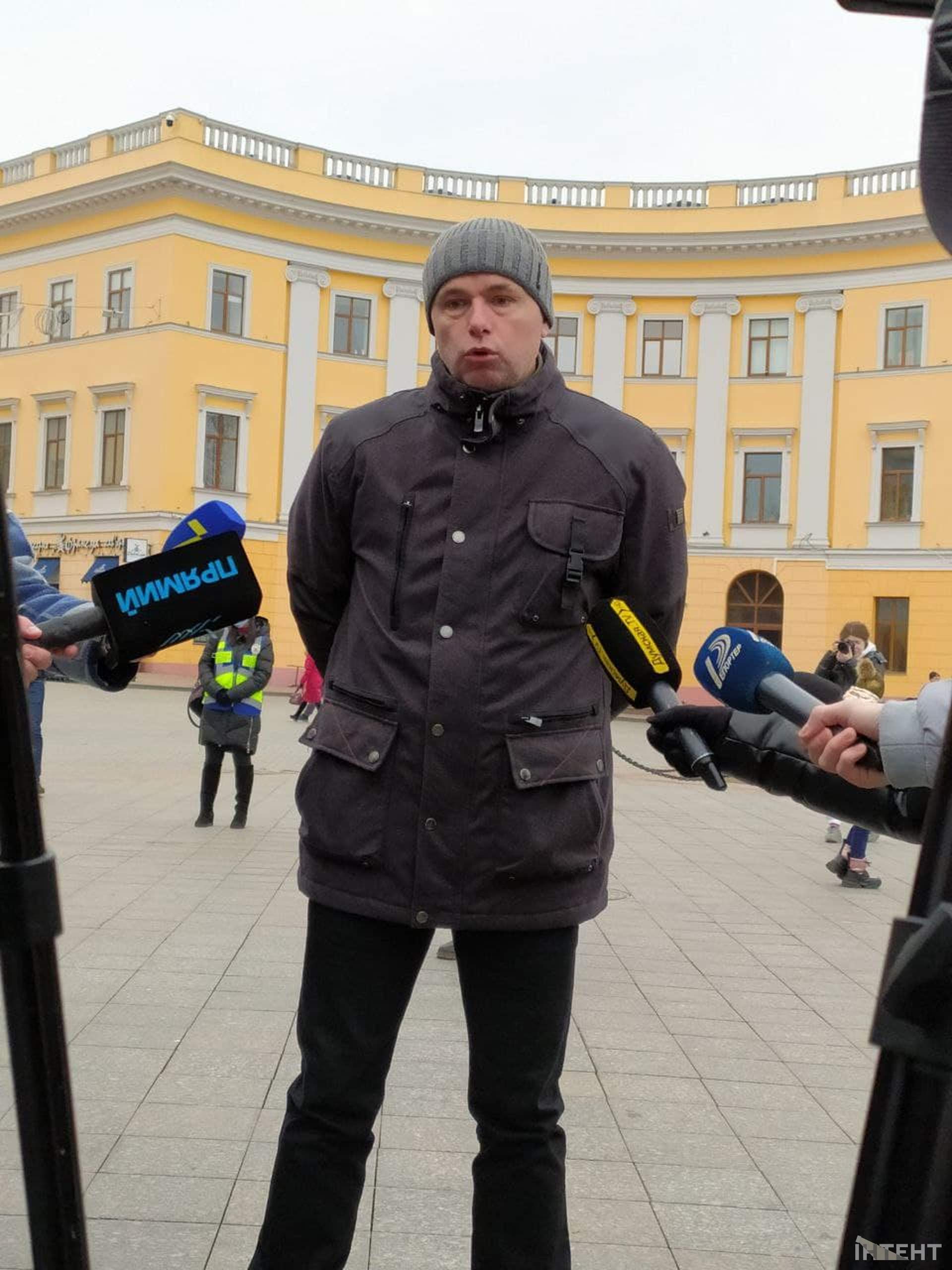 В Одесі пройшла акція проти політичних переслідувань