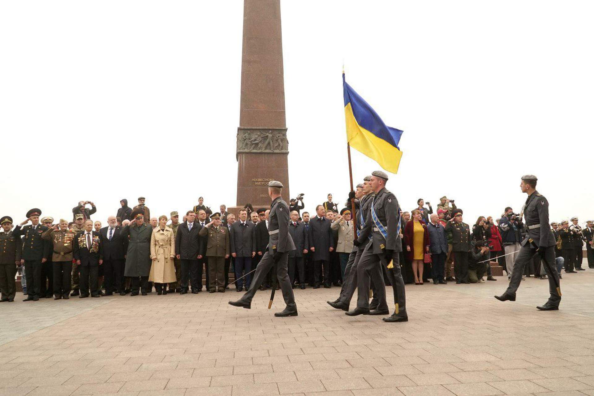 Празднование 74-й годовщины Дня освобождения Одессы