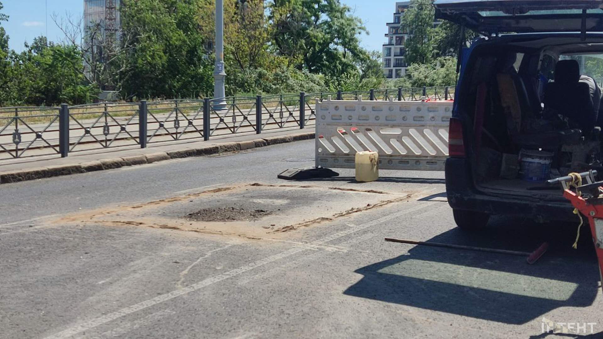 В Одесі ремонтують водопровід на узвозі Маринеска