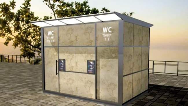 Автоматизовані громадські вбиральні. СКРИНШОТ: сесія Одеської міської ради