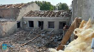 At night, Russians destroyed a medical facility and a lyceum in Odesa region