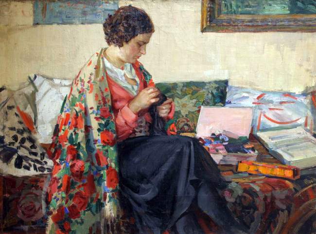 ''Портрет дружини". АВТОР: Олексій Шовкуненко