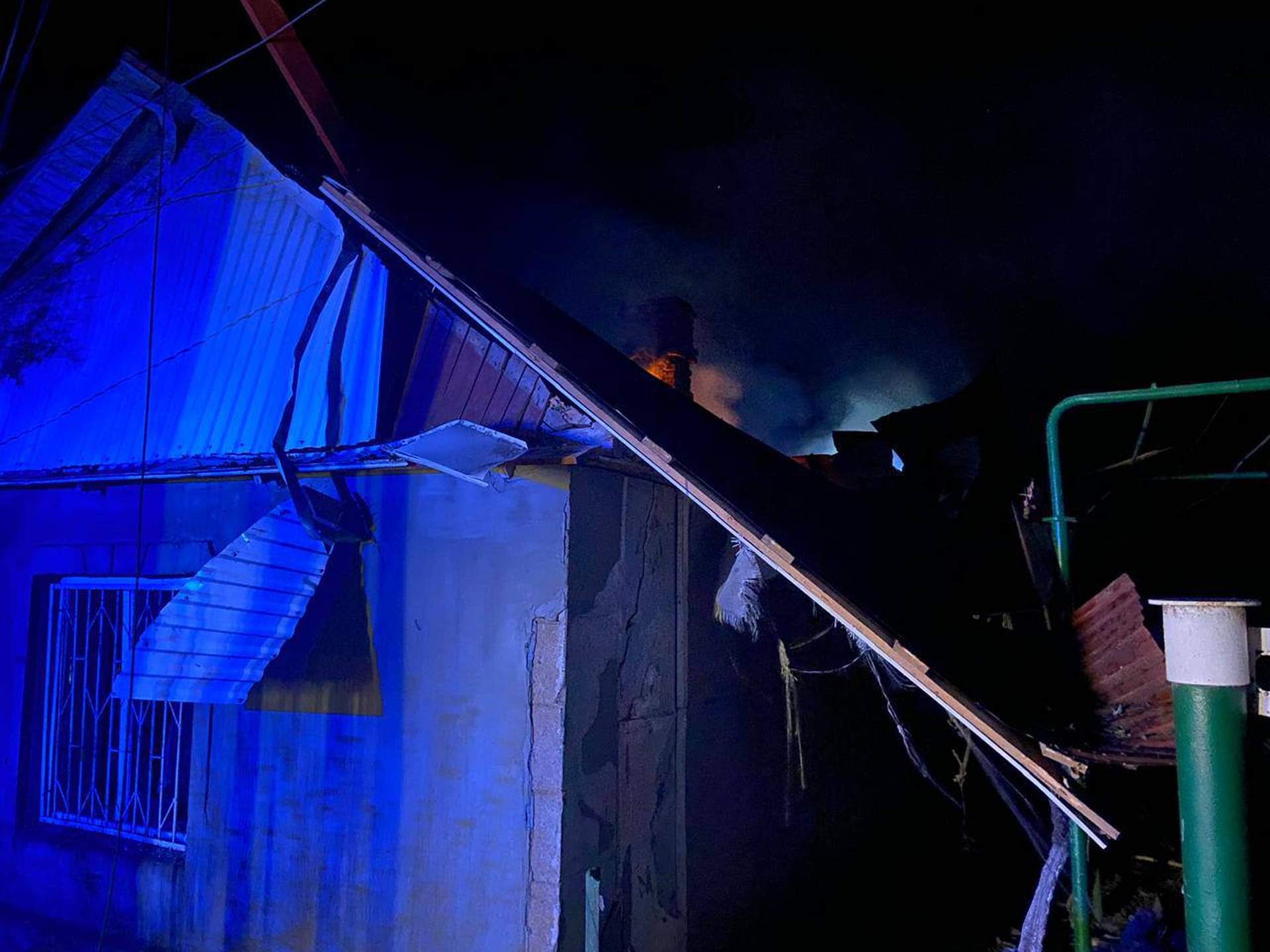 Вночі на Одещині під удар потрапили приватні будинки