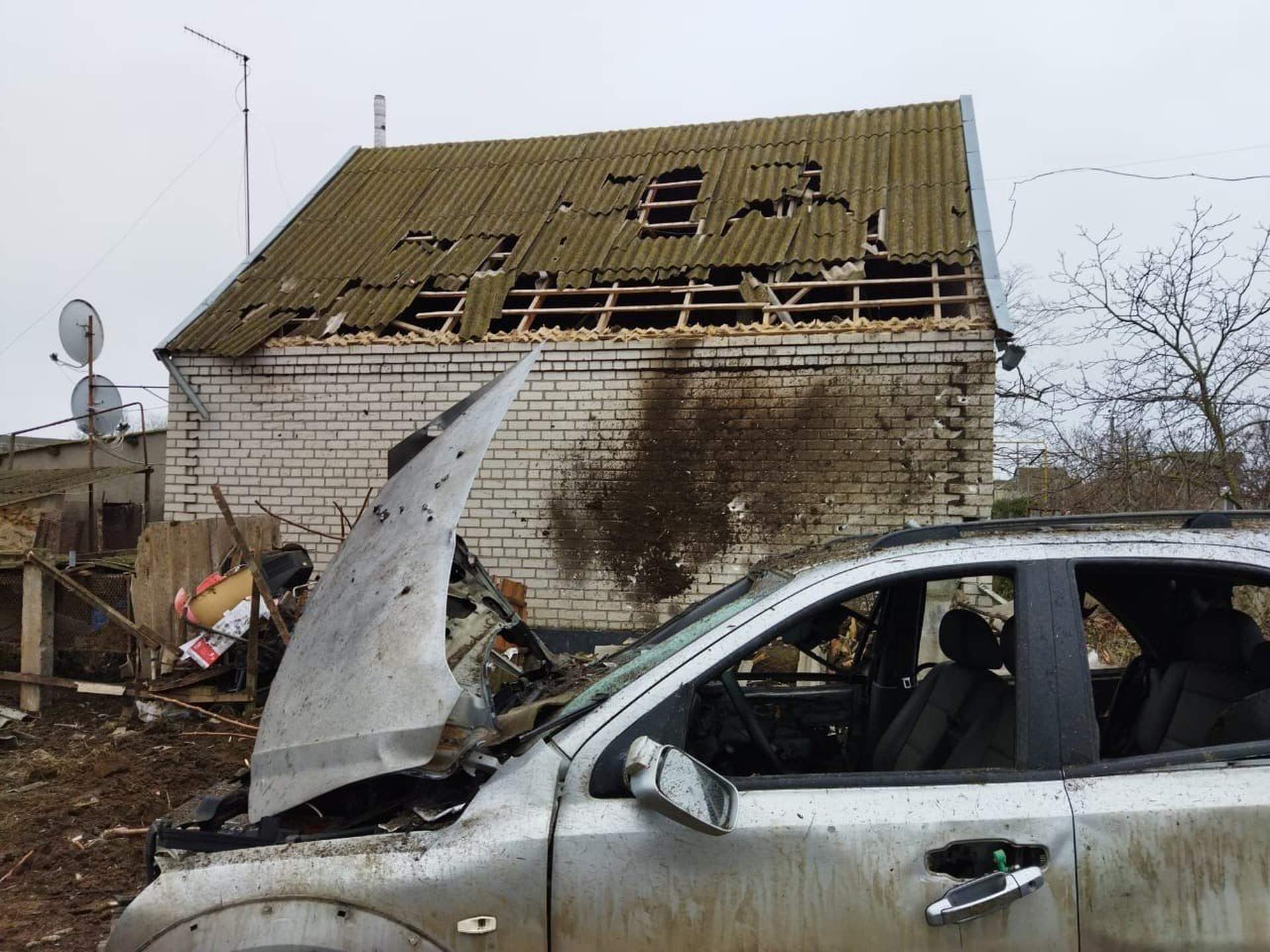 Розтрощені будинки та поранені - нові воєнні злочини росіян на Херсонщині