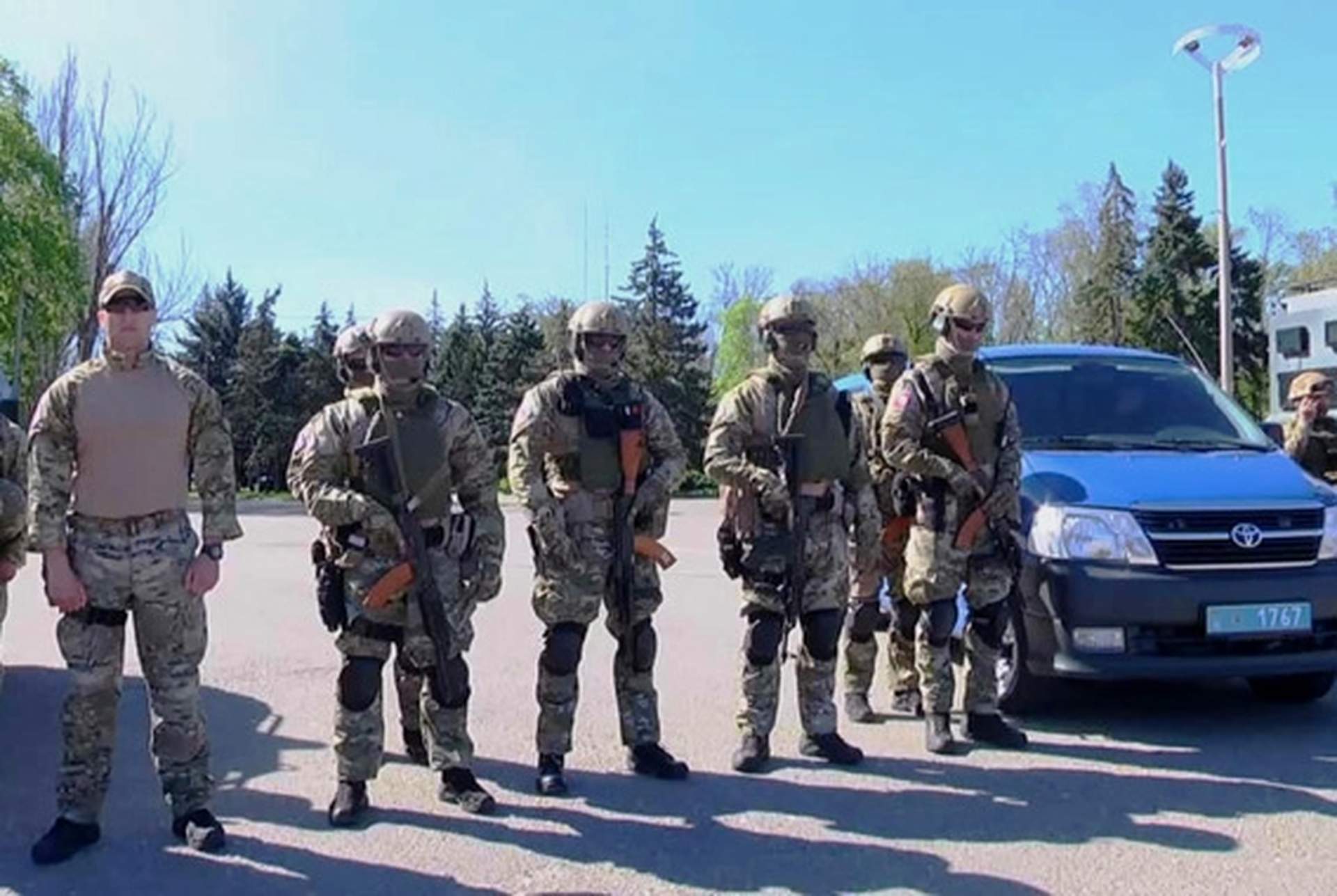 Как в Одессе прошел строевой смотр в преддверии мая