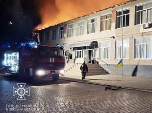 В Татарбунарах на Одещині вночі горів ліцей