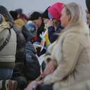 У другу річницю вторгнення одесити вийшли на 26 щосуботню акцію перед мерією