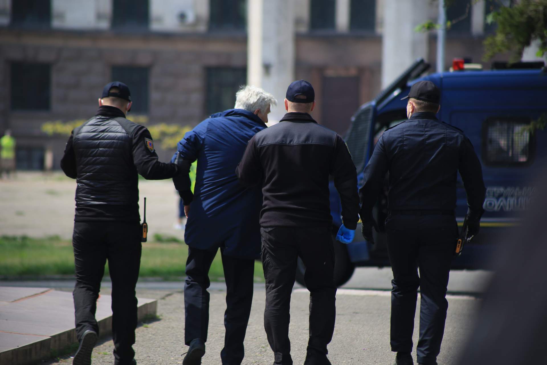 Карантинные ограничения и шестая годовщина 2 мая в Одессе: что происходит у Дома профсоюзов