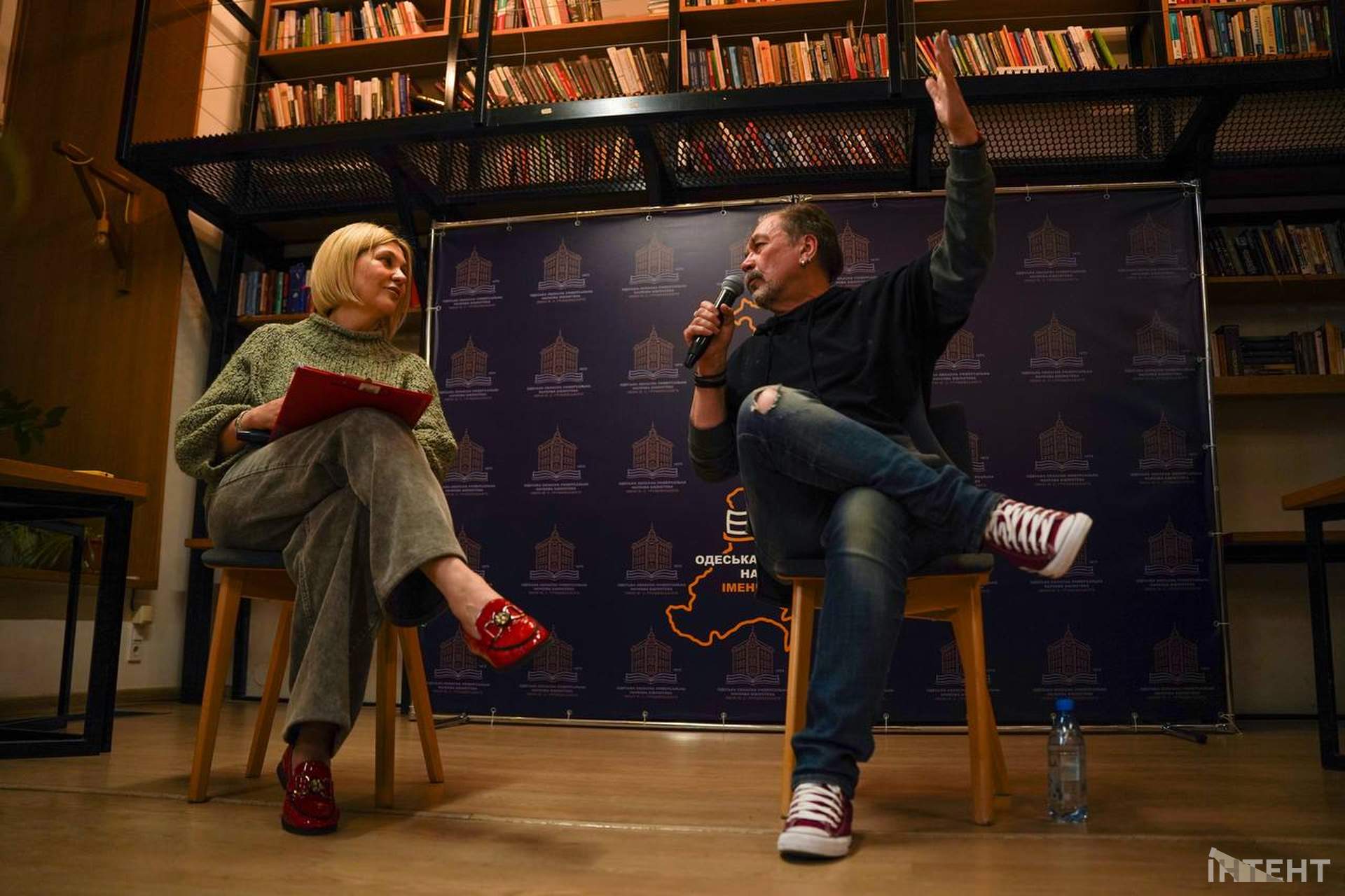 В Одесі презентували роман-лабіринт Юрія Андруховича