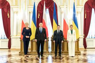 Кордони, порти, інвестиції: що обговорювали в Одесі президенти України та Польщі