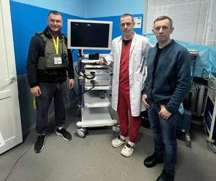 Херсонська лікарня отримала нове обладнання вартістю майже два мільйони