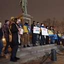 Прихильники Стерненка влаштували акцію протесту біля пам'ятника Дюку в Одесі