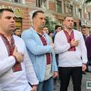 В Одессе состоялся юбилейный десятый МегаМарш в вышиванках