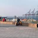 Вікенд на Ланжероні: смугасті стрічки не зупиняють одеситів, які вийшли погуляти